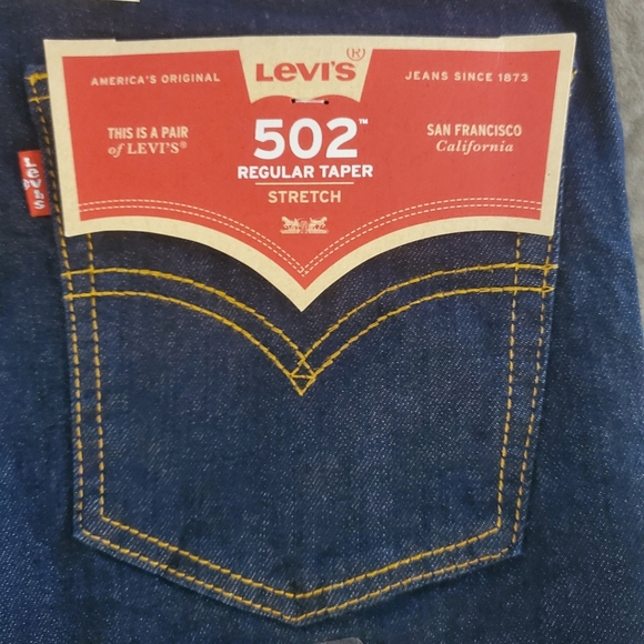 Levi's 502 Stretch Jeans Boy's Size 16 Regular - Picture 7 of 10